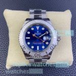 Clean Factory 1-1 Replica Rolex Yacht-Master CF 3235 Blue 904L Steel Watch for Men